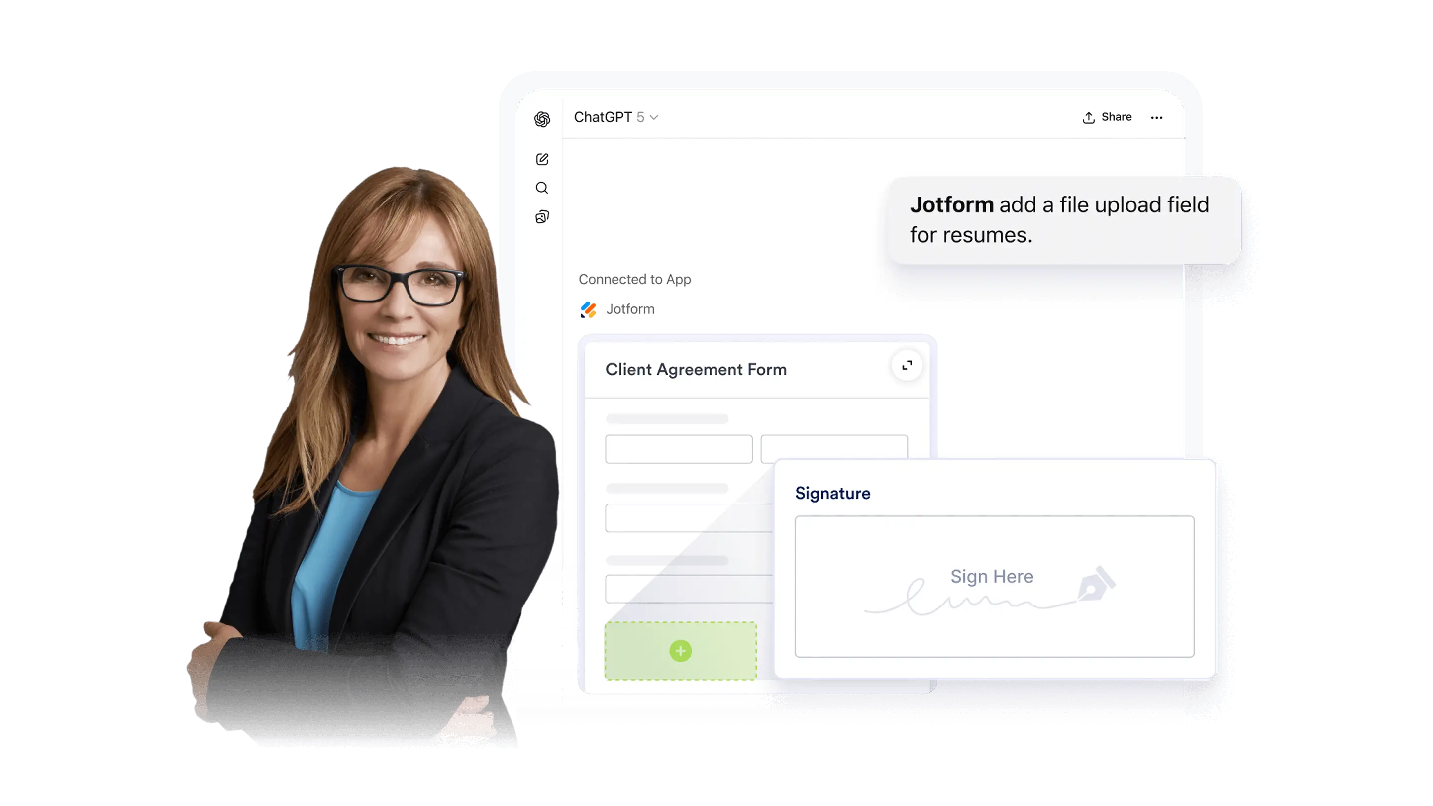 Online Forms with Signature