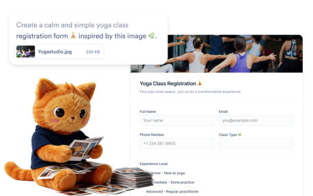 Convert Any Image to Form with AI