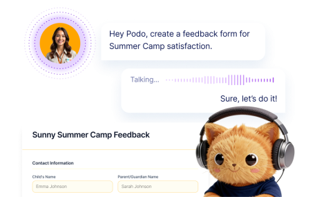 Create Forms By Speaking