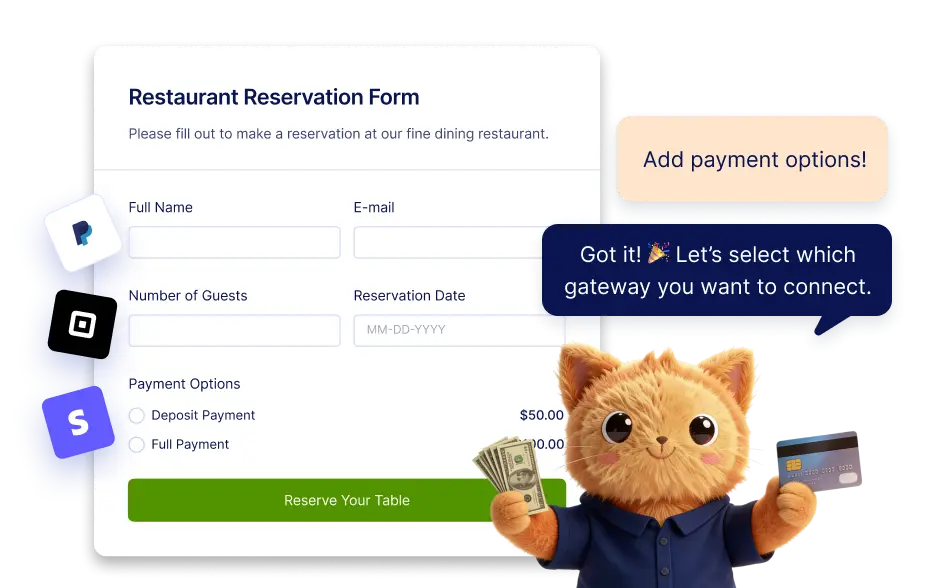 Add Payment Gateways
