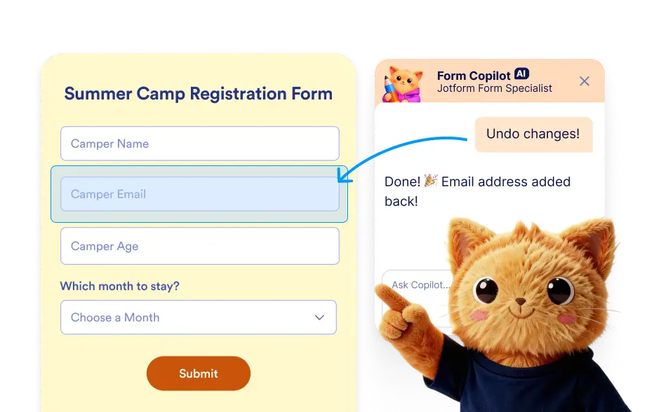 Undo or Redo Changes