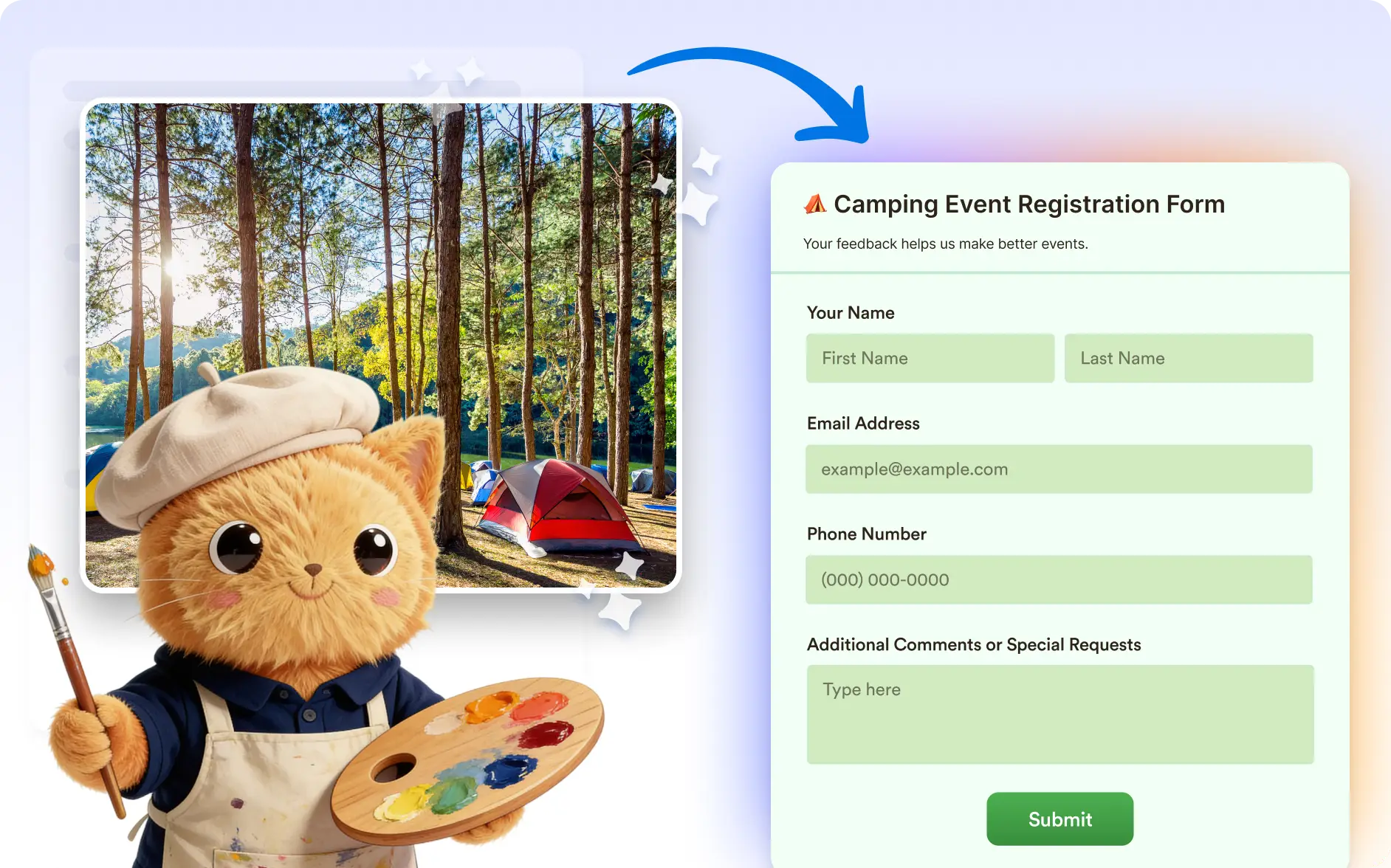 Apply Any Image Style to Your Form