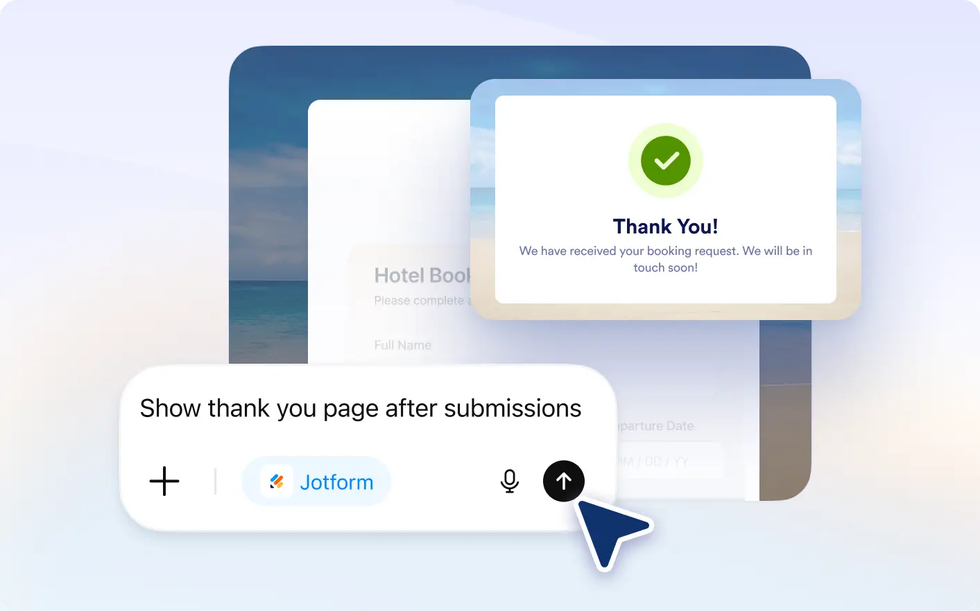 Configure Thank You Page Behavior