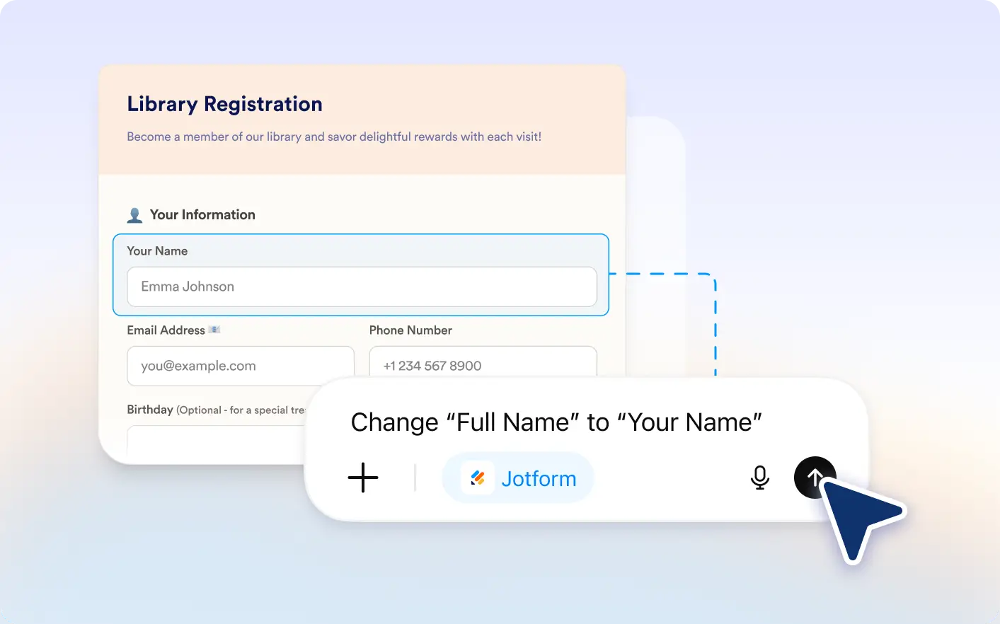 Add and Modify Fields
