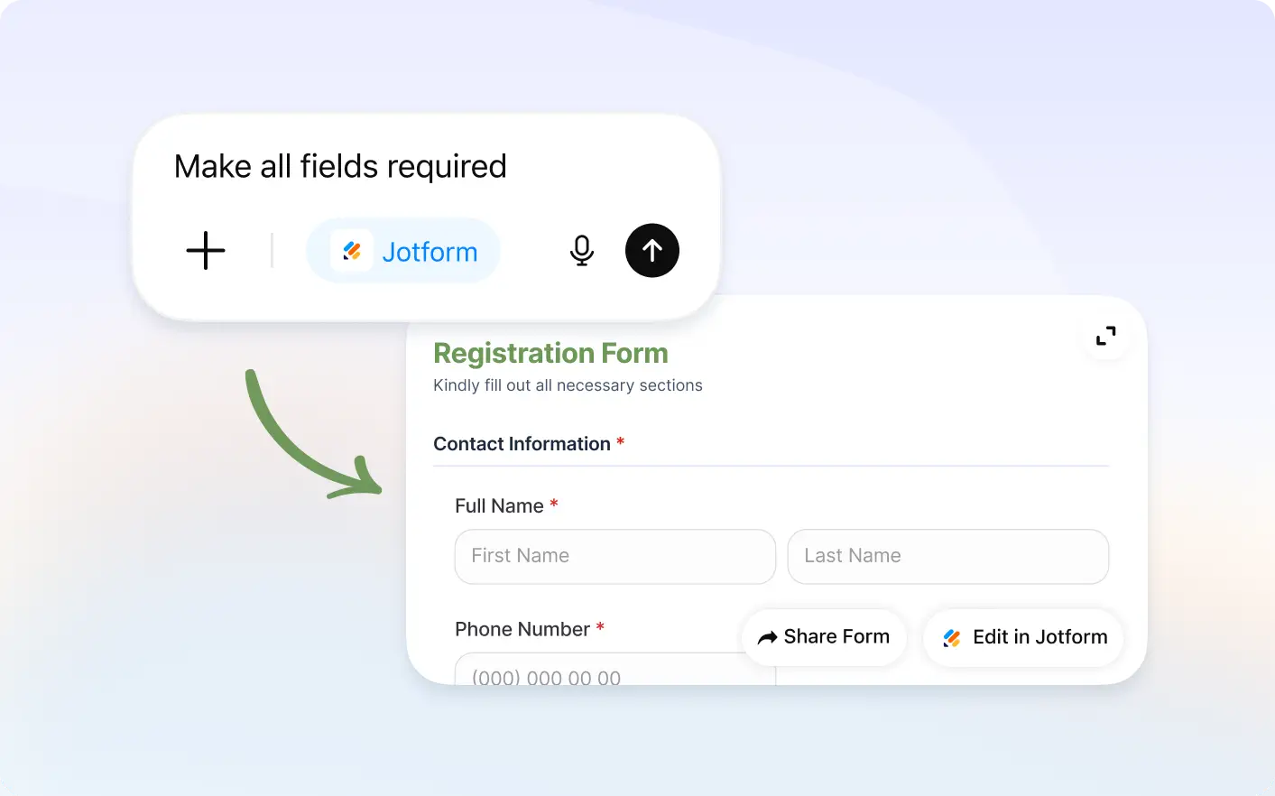 Modify Field Settings