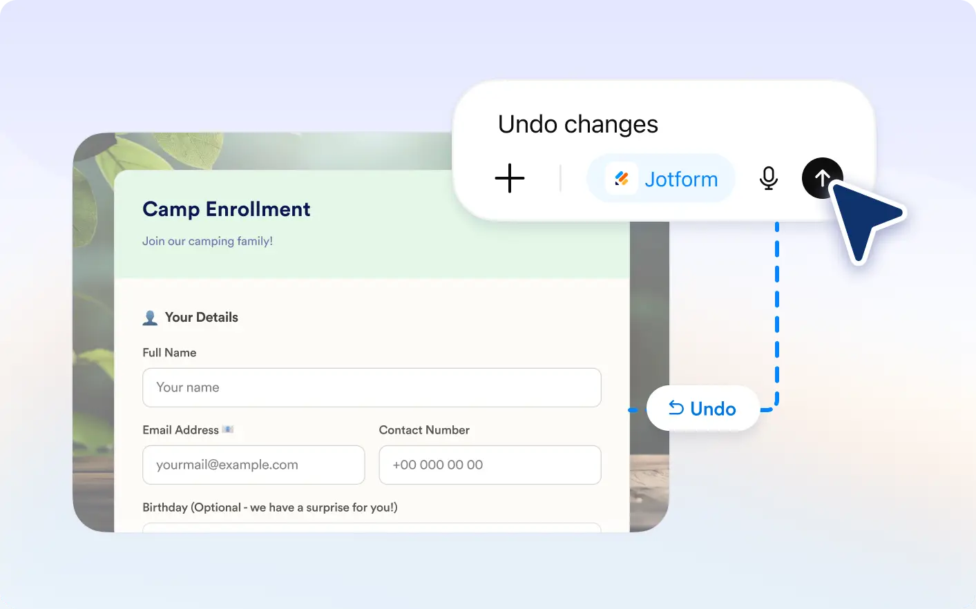 Undo or Redo Changes