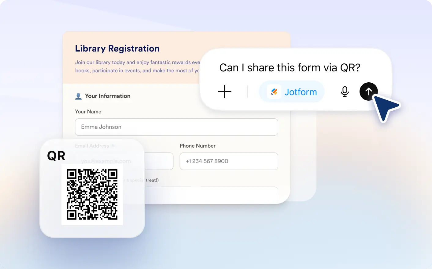 Create QR Codes to Share Forms