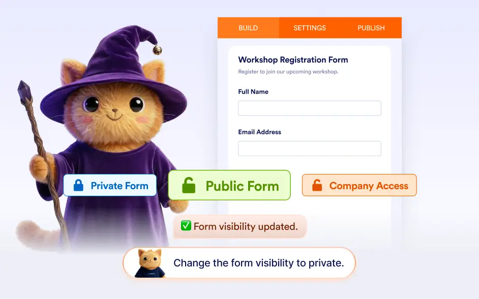 Manage Form Access and Permissions