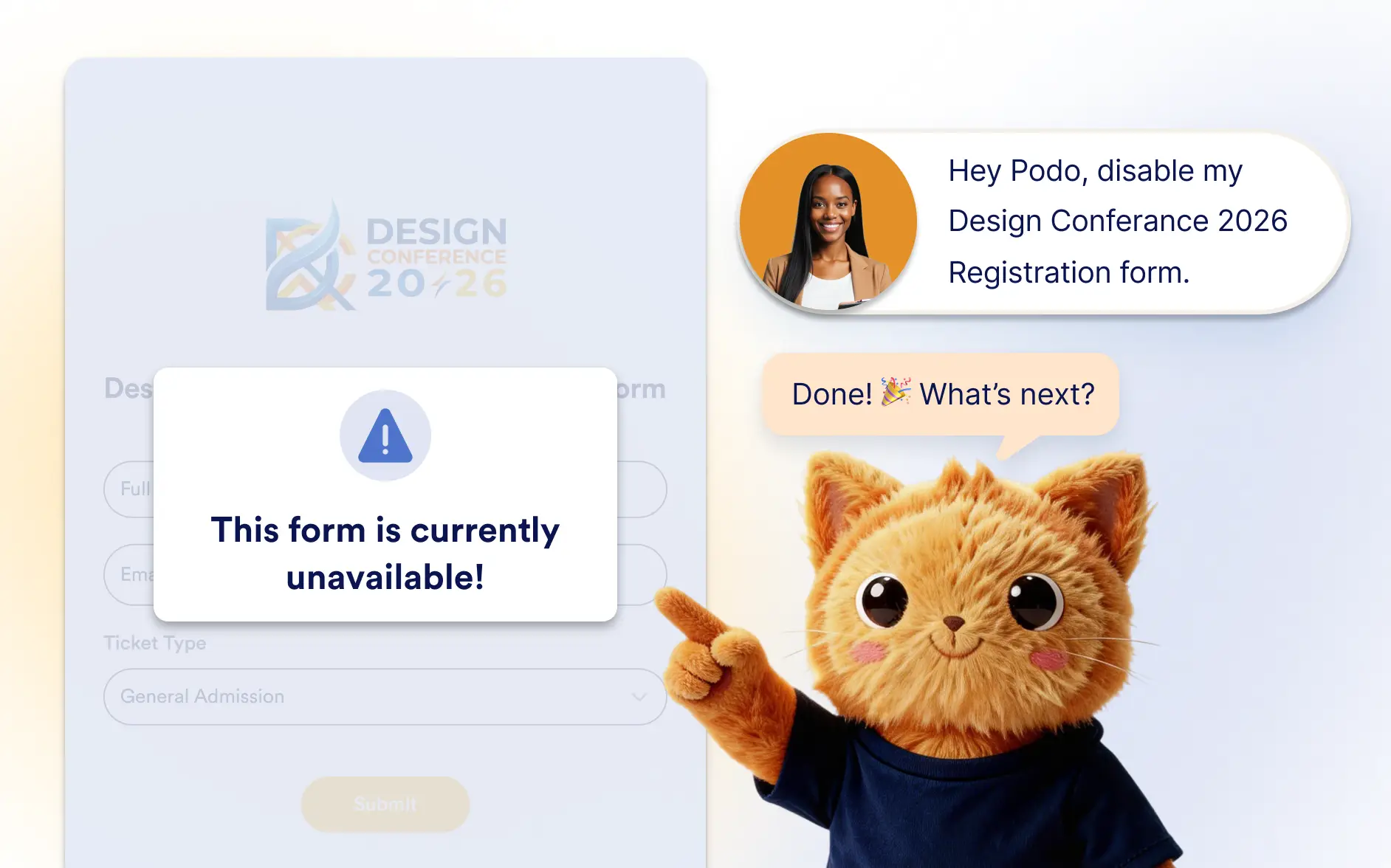 Enable or Disable Your Form