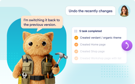 Undo or Redo Changes