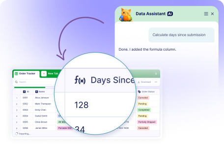 Add Formula Columns
