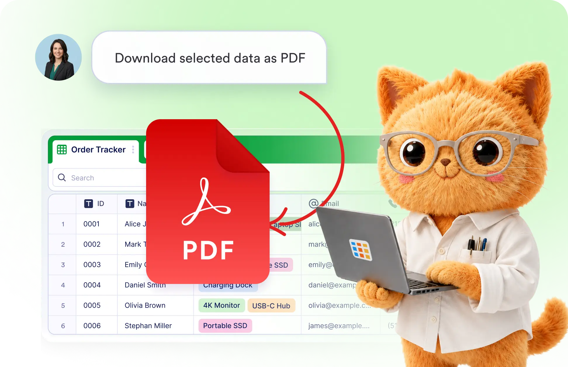 Export Submissions as PDF