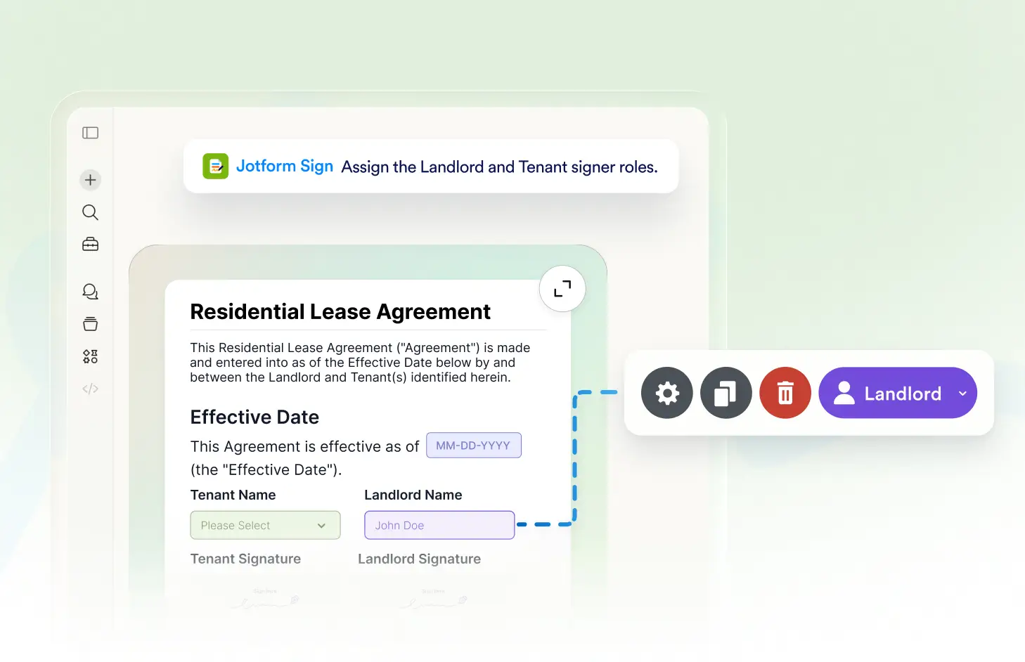 Create and assign signer roles