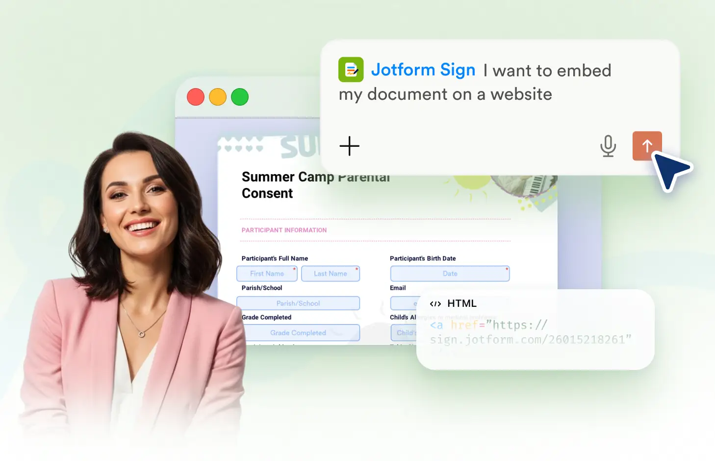Embed Signable Documents on Your Website