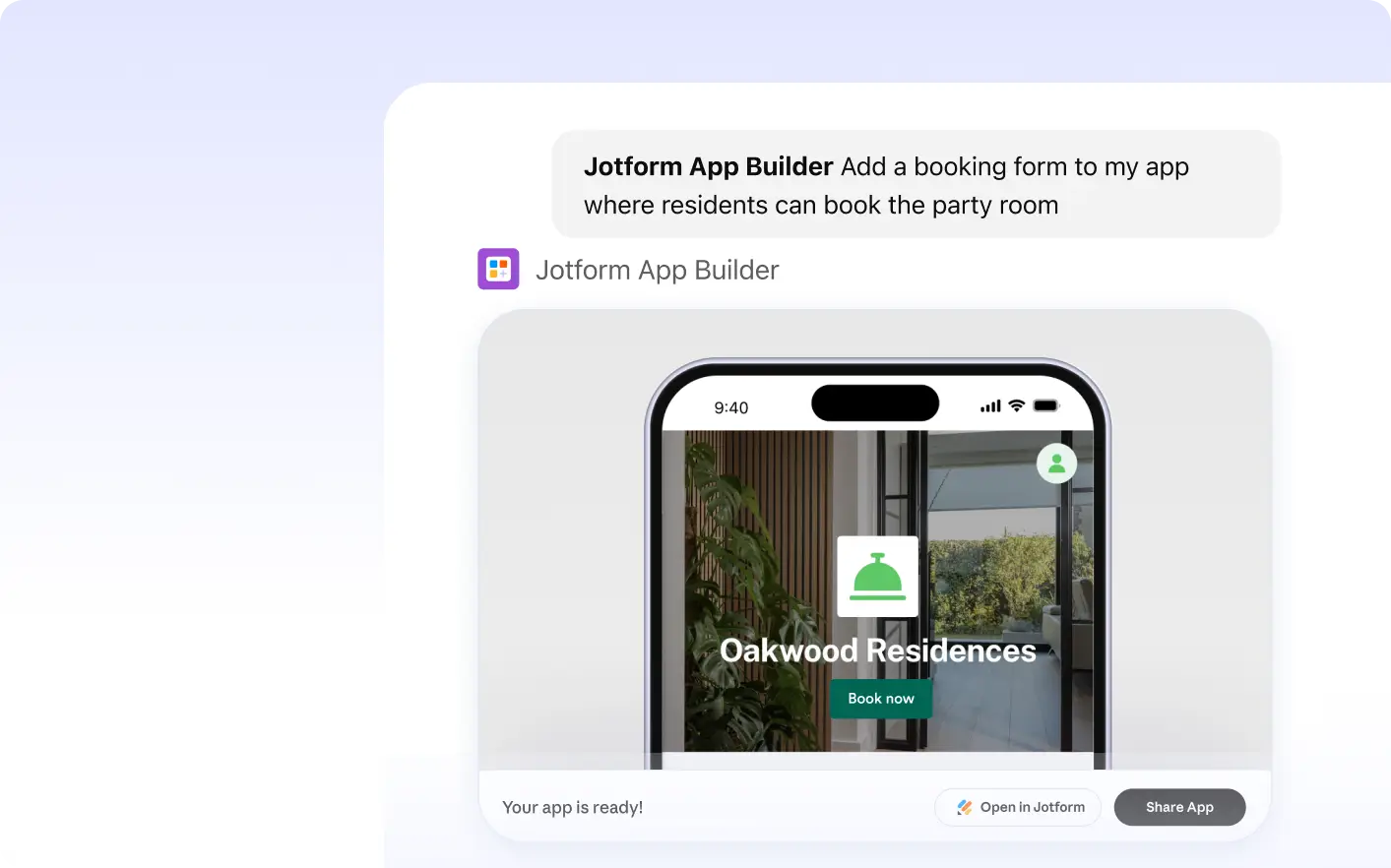 Example form design
