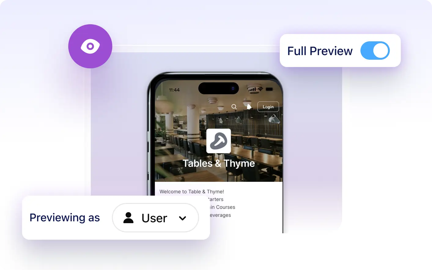Example form design