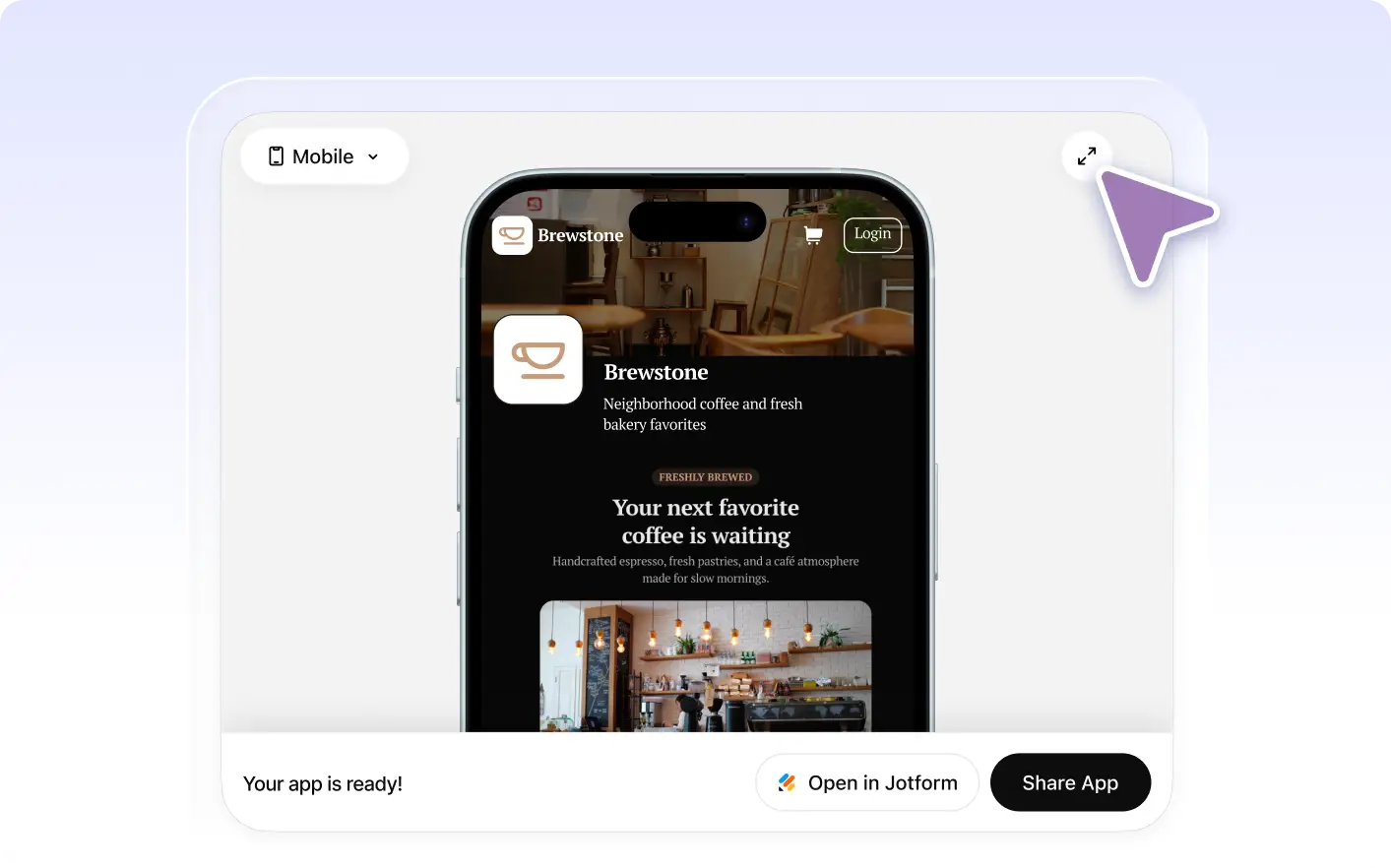 Example form design