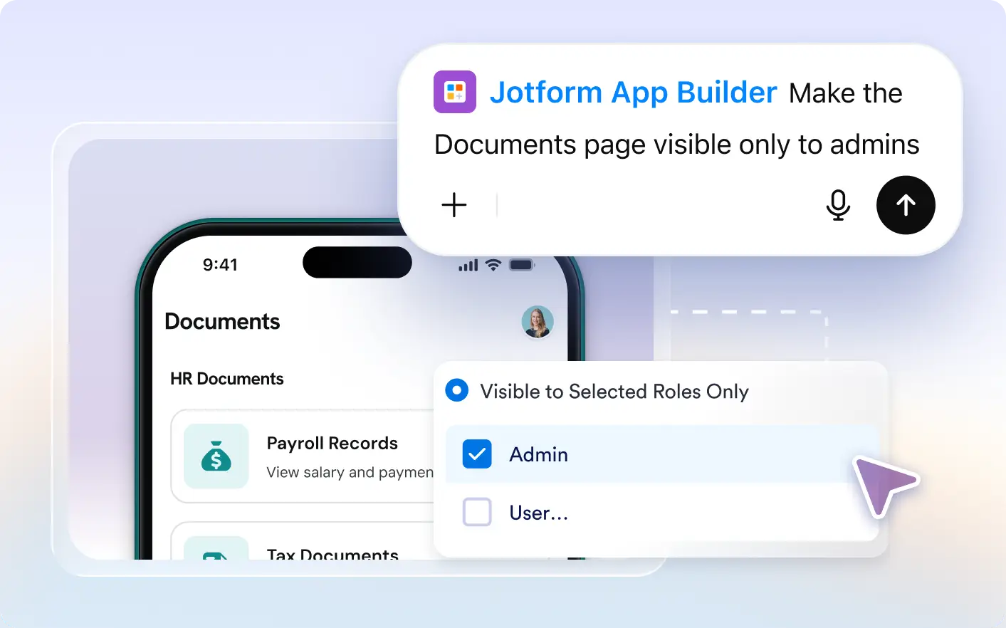 Example form design