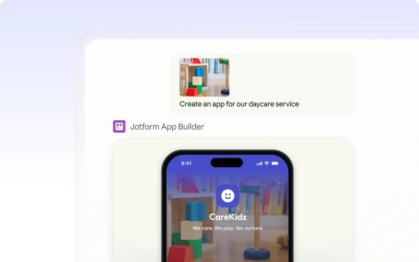 Example form design