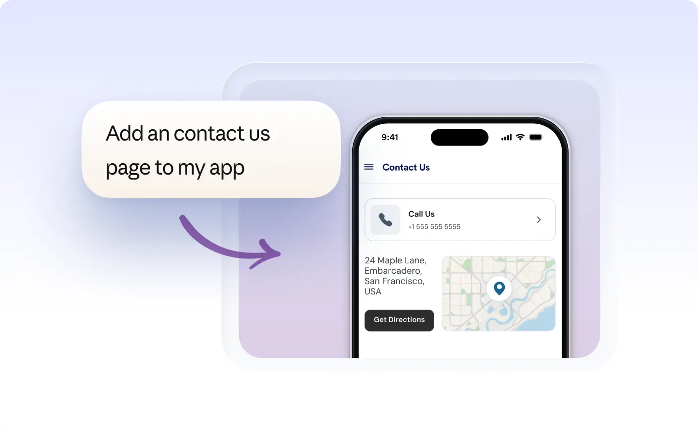 Example form design
