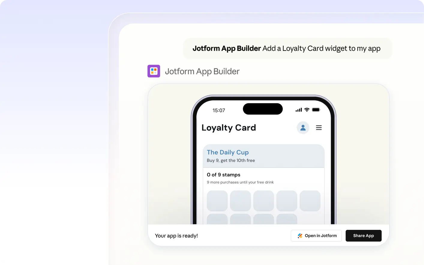 Example form design