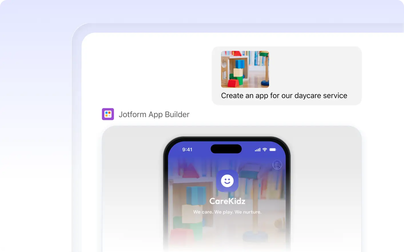Example form design