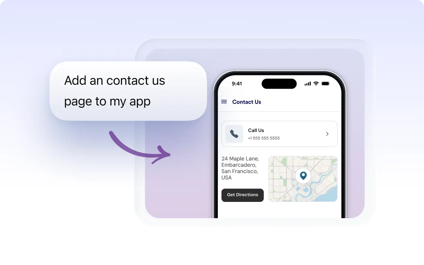 Example form design