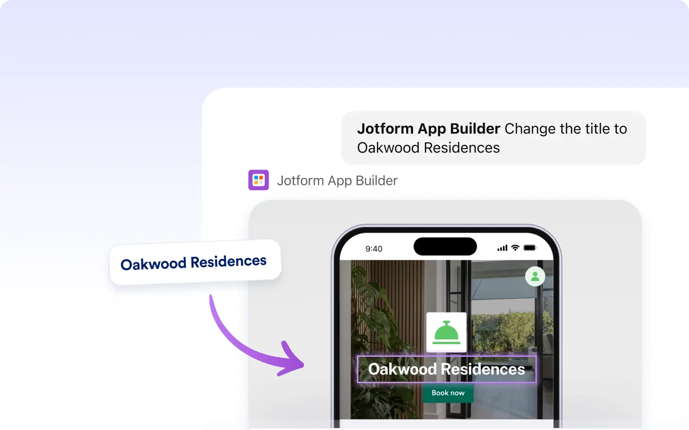 Example form design