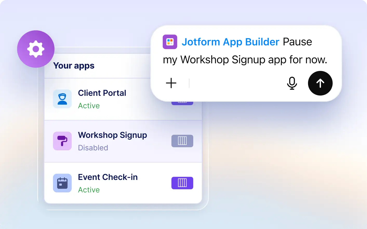 Example form design