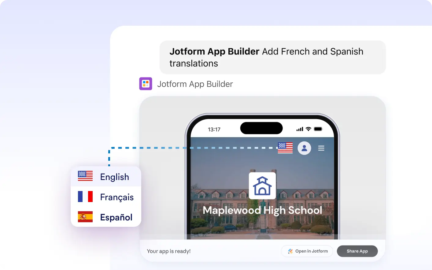 Example form design