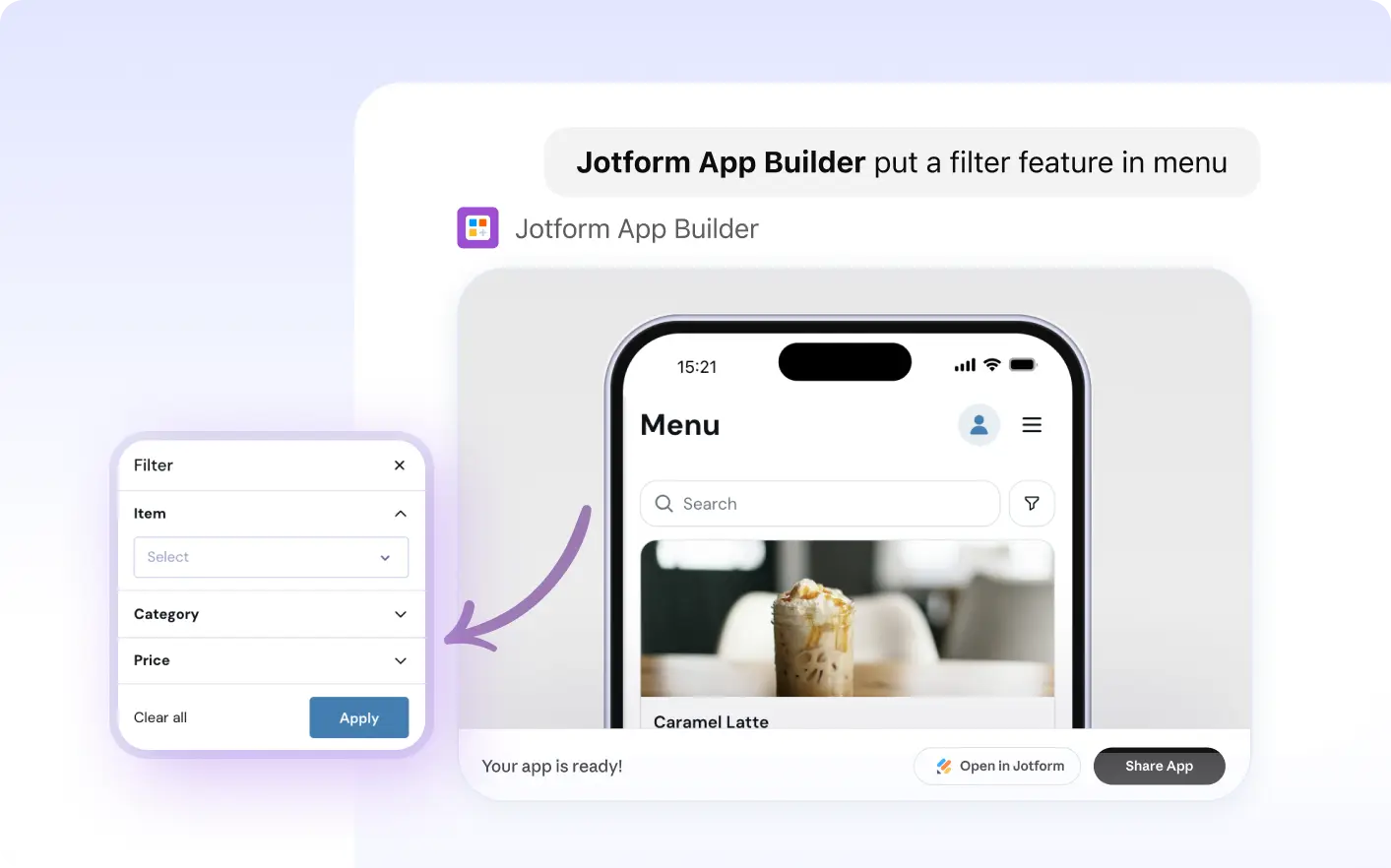 Example form design