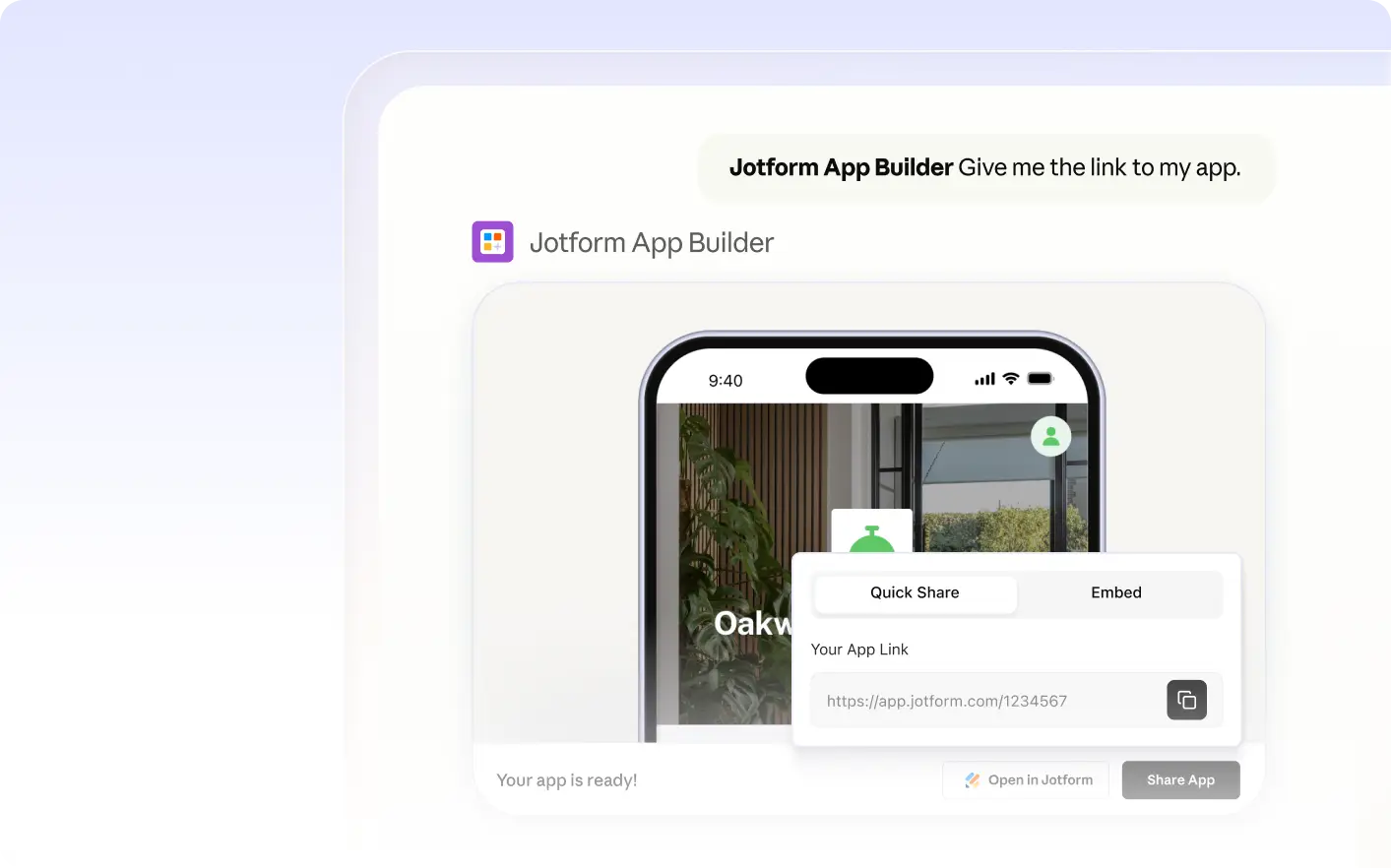 Example form design
