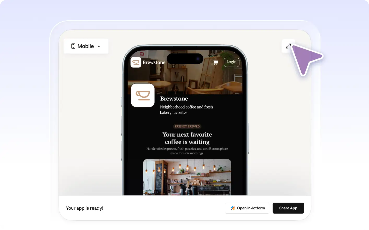Example form design