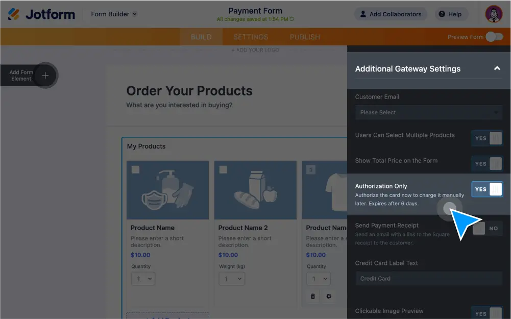 Payment Authorization