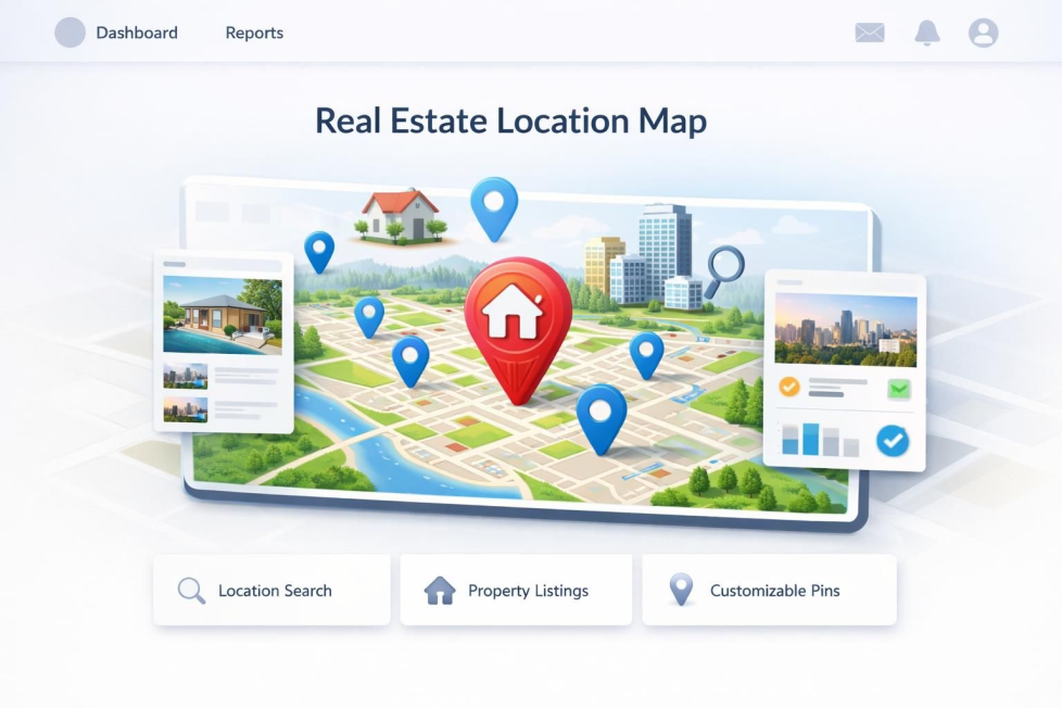 Real Estate Location Map