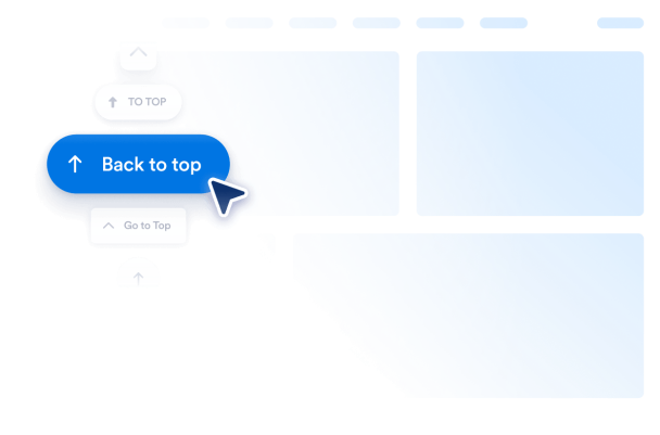 Customize How Visitors Return to the Top of Your Website