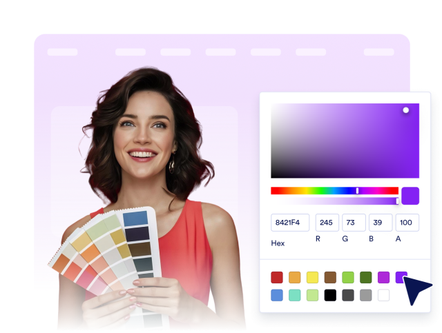 Match the Widget to Your Website Design