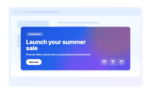 Create Your Own Banner Widget in Seconds for Your Website