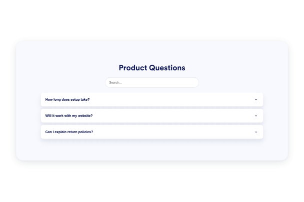 Create Your Own FAQ Widget in Seconds for Your Website