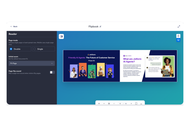 Create Your Own Flipbook Widget in Seconds for Your Website