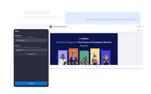 Create Your Own PDF Embed Widget in Seconds for Your Website