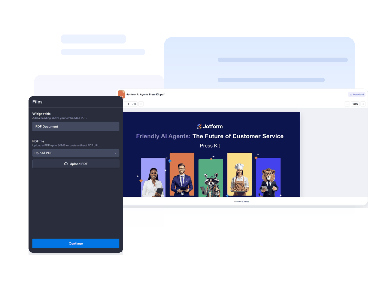 Use a focused PDF viewer