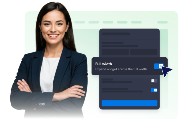 Choose Inline, Section, Bar, or Floating Layouts