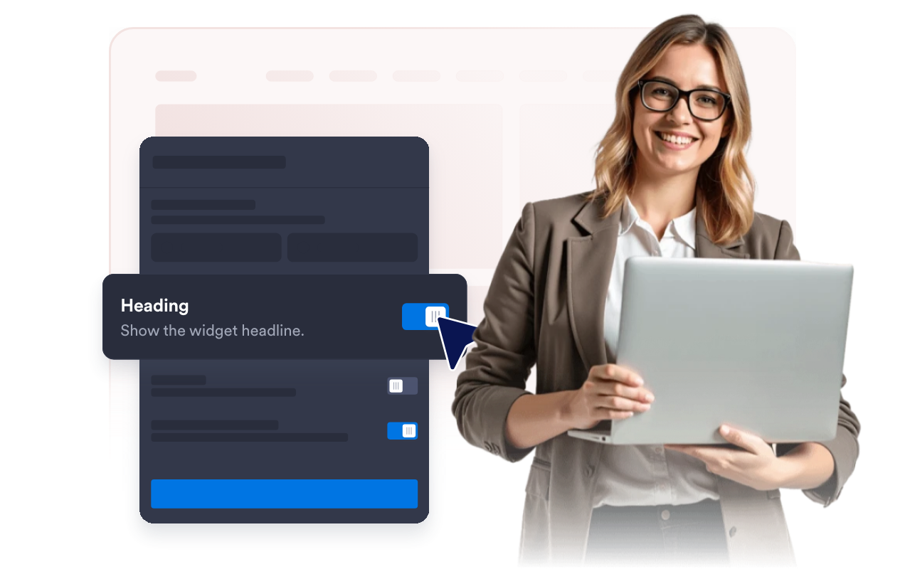 Guide clicks with clear CTAs