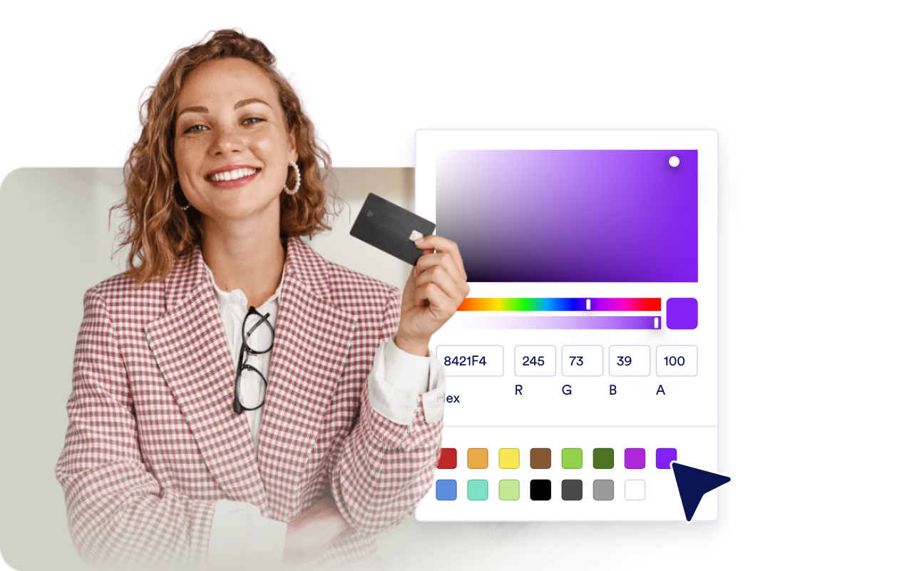 Match the button to your site