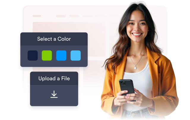 Customize Colors, Size, and Typography