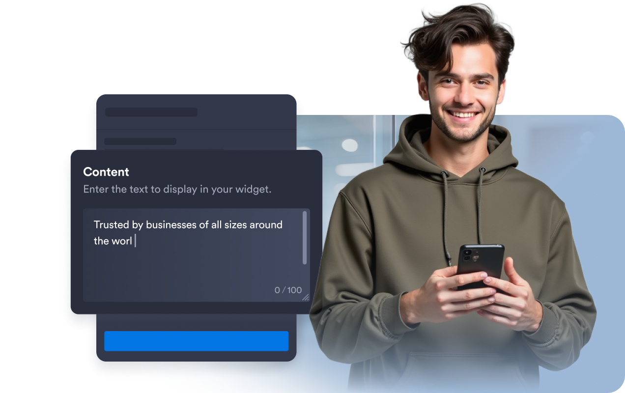 Organize questions in one editor
