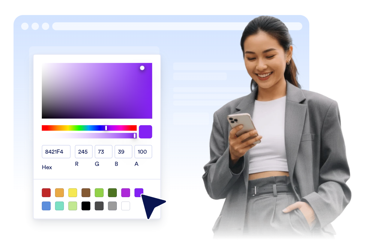 Match the form to your website style