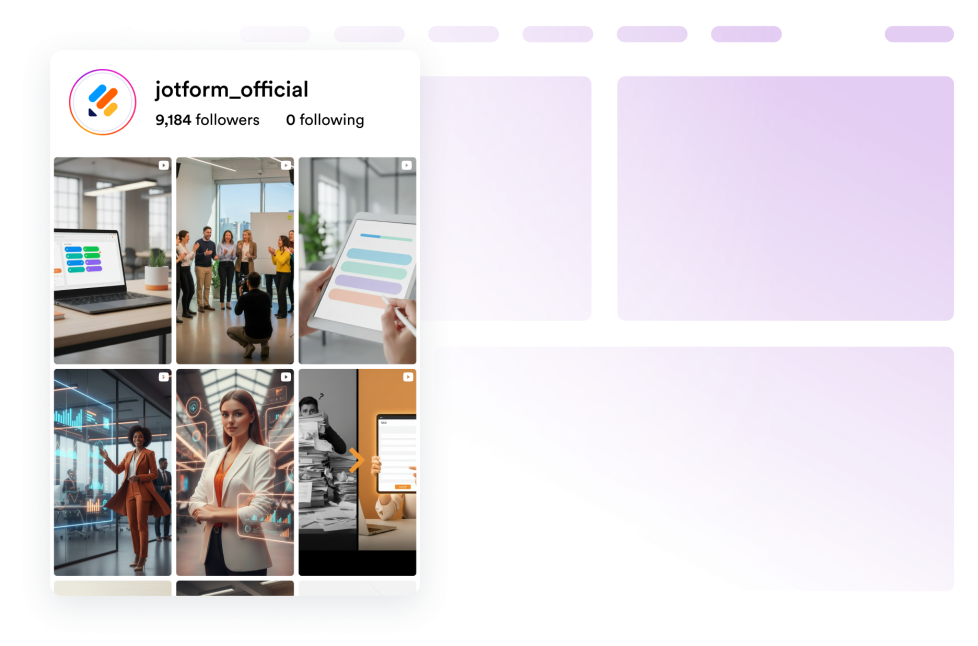 Reels widget