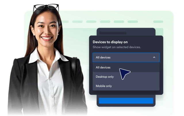 Choose Desktop and Mobile Behavior